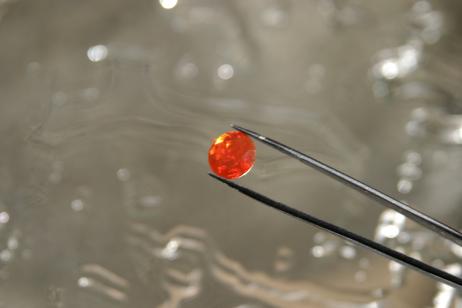 Dal Messico, pietre rosso fuoco